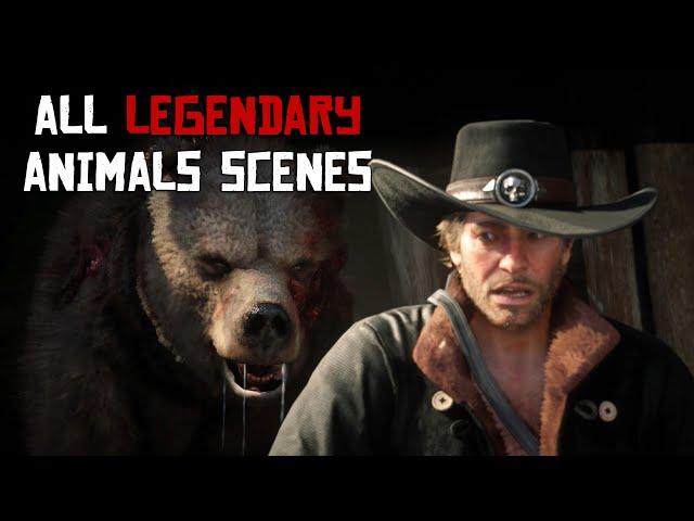 ALL Legendary Animals CUTSCENES