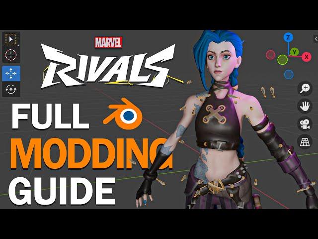 Marvel Rivals Modding Guide: How to Replace Characters with Custom Models | Full Tutorial