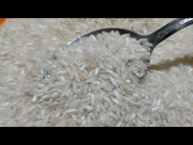 ASMR RAW lokcal RICE EATING SOUNDS makan beras mentah porsi banyak suapan FULL