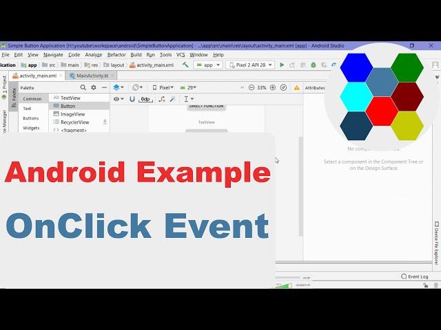 4 Ways To Set Android Button onClick Listener - Beginner Example