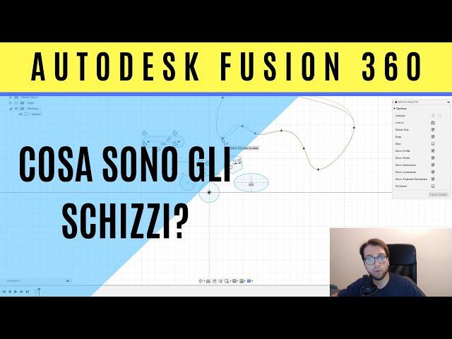 Cosa sono gli Schizzi su Autodesk Fusion 360?