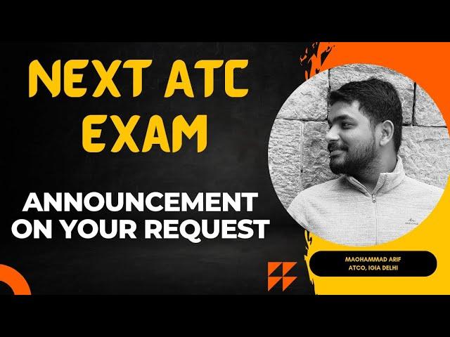 Best time to start preparation for next AAI ATC exam | Announcement