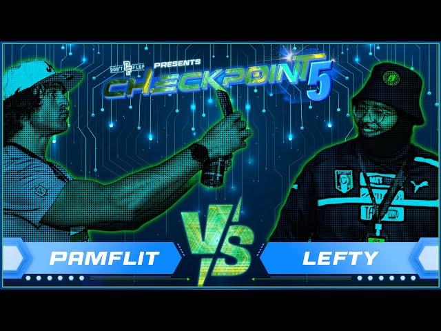 PAMFLIT Vs LEFTY | Don't Flop Rap Battle