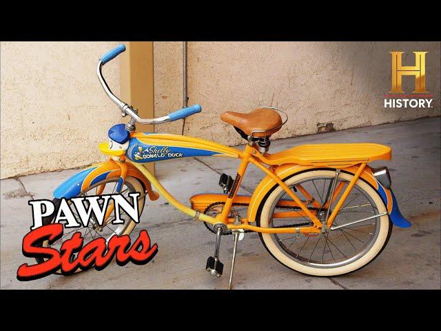 Pawn Stars: BIG $$$ Donald Duck Bike is a BIG FAKE (Season 19)