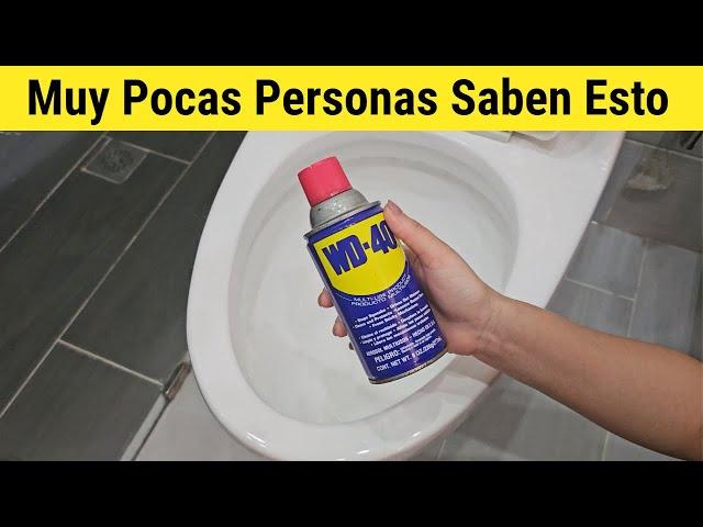 El Truco Definitivo con WD40 del que todos deberían hablar + Otros 10 Usos!