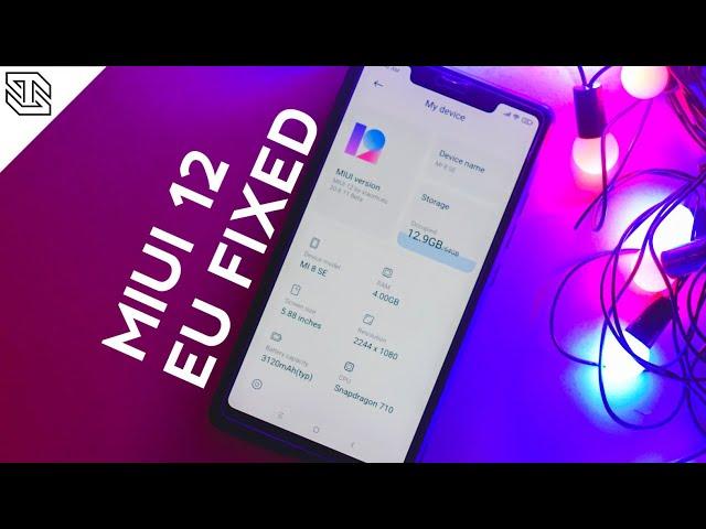 How To Install Latest MIUI 12 EU Rom On Xiaomi Mi 8 SE | Without Fastboot Stuck Issue | Full Method