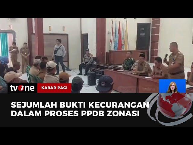 Kisruh Sistem Zonasi PPDB, Sejumlah Pendaftar Gunakan KK Palsu | Kabar Pagi tvOne