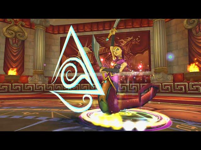 Wizard101: NEW Aquila Gold Key Boss - Lady Stonegaze