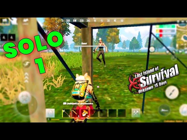 SOLO JOURNEY EP-#1| LAST ISLAND OF SURVIVAL | GAMING WITH ANK