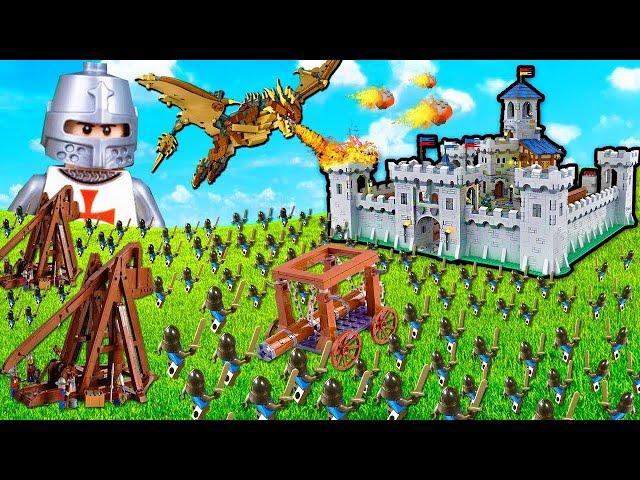 I built MEDIEVAL WAR in LEGO...