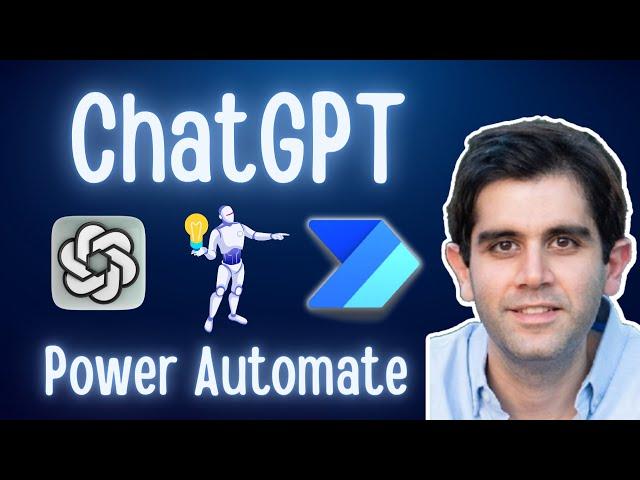 How to use ChatGPT AI to build flows for automation scenarios | Chat GPT and Power Automate