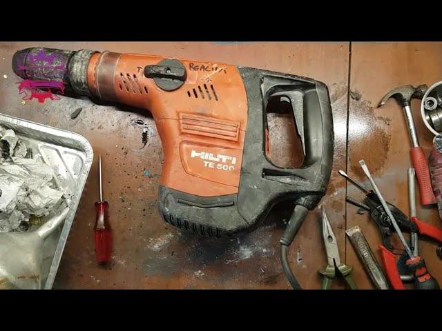 (Tutorial) Overhaul and repair of the #hilti  TE 500