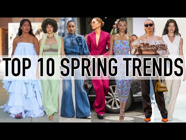 10 of the Biggest Spring 2023 Fashion Trends!