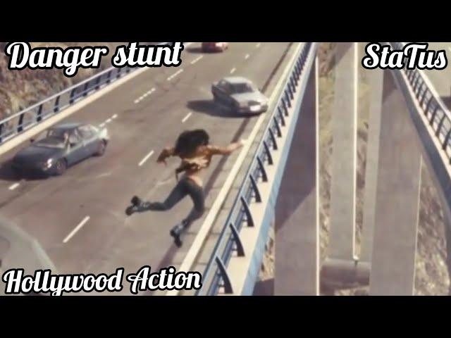 NEW HOLLYWOOD ACTION SCENE || Danger stunt WhatsApp status video