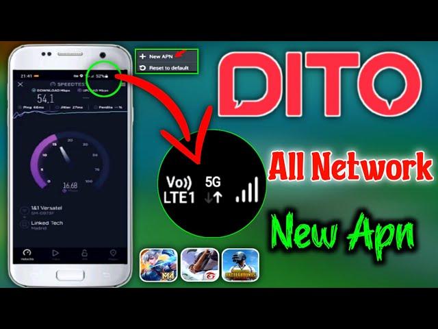 DITO SIM: Setup APN Settings 5G Internet Speed For All Networks