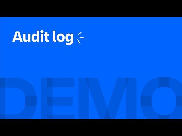 Atlassian Access – Audit Log