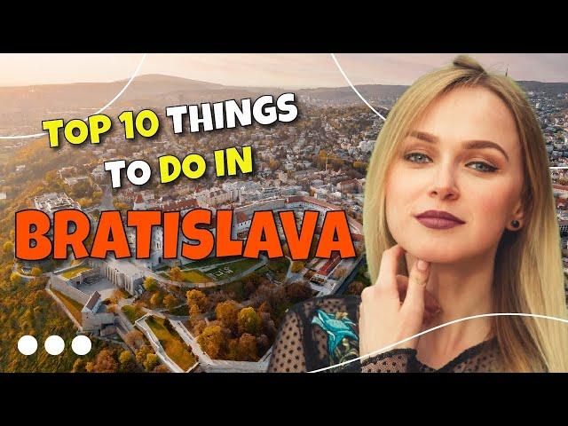 TOP 10 Things to do in Bratislava, Slovakia 2023!