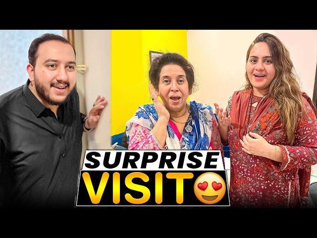 Karachi aa k sari family ko surprise kardia| flight k liye late hogay🫤