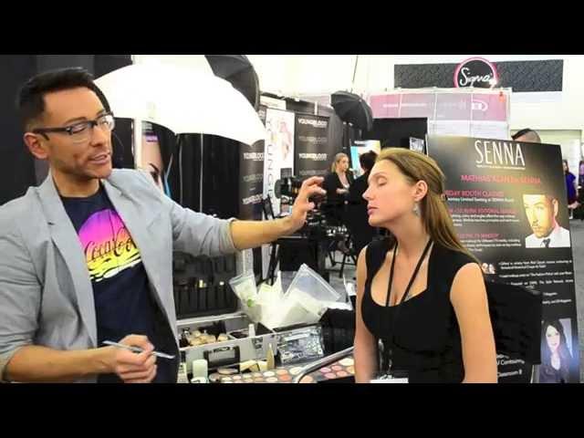 HOW TO DO MAKEUP FOR HD TELEVISION / SENNA COSMETICS PRO MAKEUP SEMINAR VIDEO - mathias4makeup