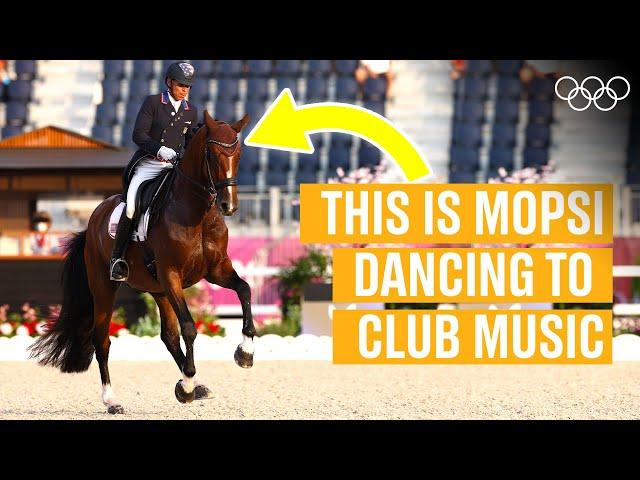   The "rave horse's" amazing #Tokyo2020 routine!