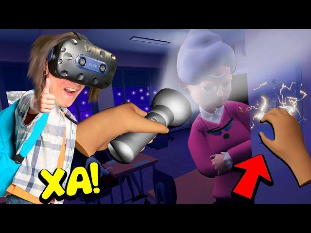 НЕПОСЛУШНЫЙ УЧЕНИК ВЫКЛЮЧИЛ СВЕТ НА УРОКЕ!! (Bad Boy Simulator VR)