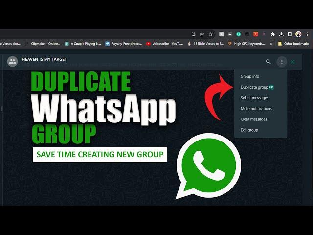 WhatsApp Group Duplication: Step-by-Step Guide for Creating an Exact Copy