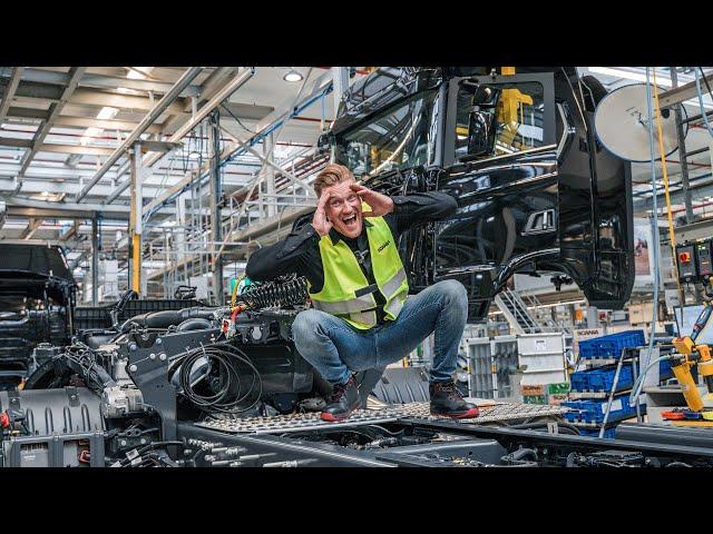 MIJN V8 DROOM!  Uniek kijkje bij de Scania fabriek in Zwolle!