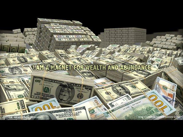 BILLIONS of DOLLARS (IMPROVED VERSION + AFFIRMATIONS) :: Wealth Visualization, Manifestation HD