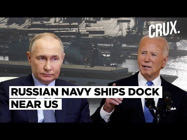 Russian Navy Ships Arrive To "Show Backing" To Venezuela After Cuban Stopover, US Sees No "Threat"