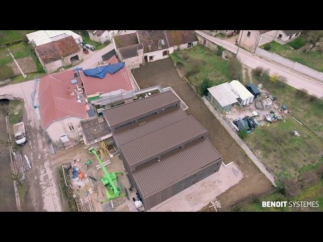 Benoit Systemes s'agrandit - Suivi de chantier de Billy-lès-Chanceaux - 7 mars 2024