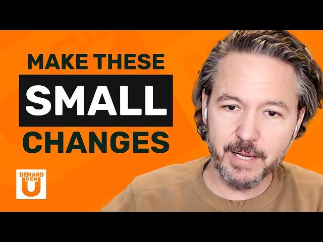 Make The Small Changes Before You Move Your Company Away From Leads