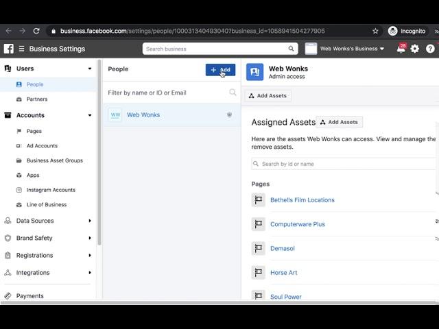 How To Add a User to Facebook Business Manager