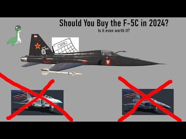 Is it Worth Buying the F-5C in 2024? | War Thunder Premium Review