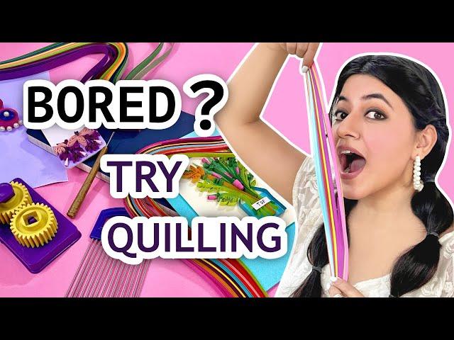 Quilling Artworks To Do When BORED 