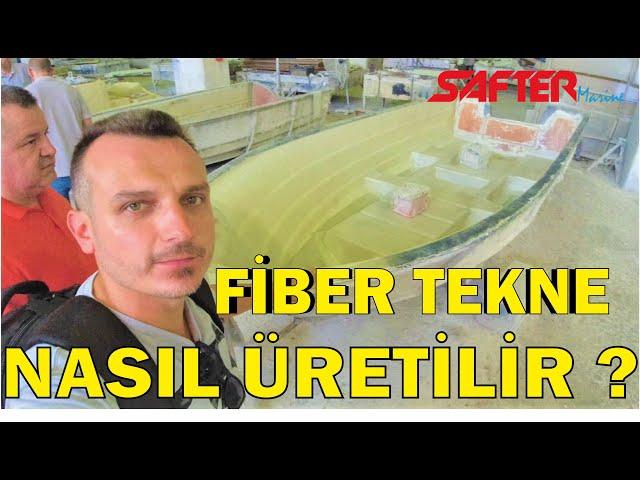 FİBER TEKNE NASIL ÜRETİLİR ? SAFTER MARİN'NİN FABRİKASINI GEZDİM, İNCELEDİM!how to make a fiber boat