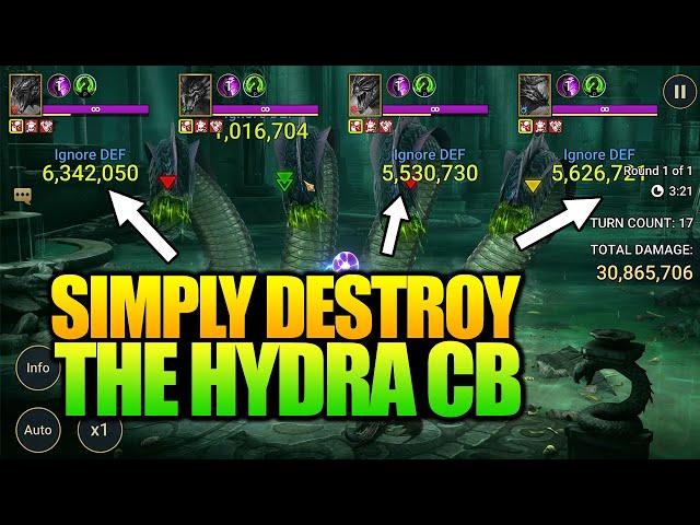 NEW WAY ON HOW TO GET INSANE DAMAGE ON THE HYDRA CLAN BOSS!! RAID SHADOW LEGENDS