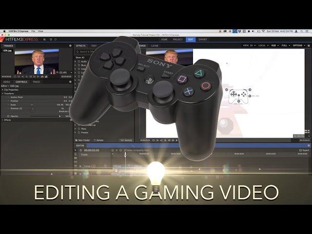 How to Edit Gaming Videos in Hitfilm 3 Express!