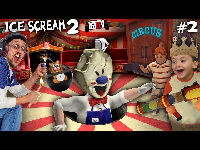 ICE SCREAM 2 - THE CIRCUS FREAK! (FGTeeV Escapes ROD Again!)