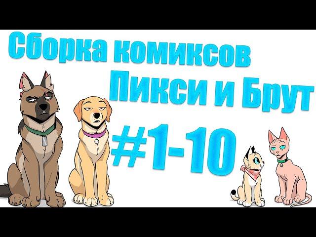 Сборка комиксов Пикси и Брут #1-10