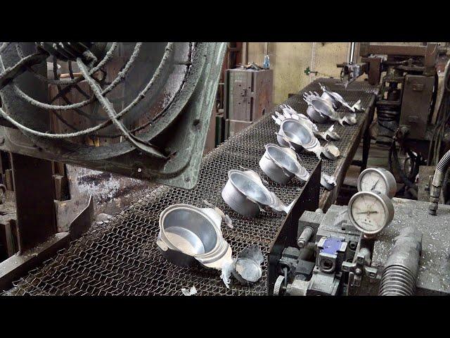 Unusual Aluminum Casting Pot Factory Mass Production Process