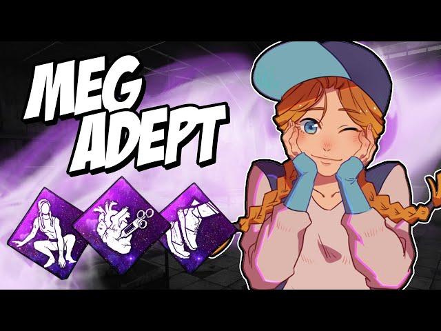 Meg Adept - Jogando apenas com o PERKS INICIAIS! - Dead by Daylight | Flyrie