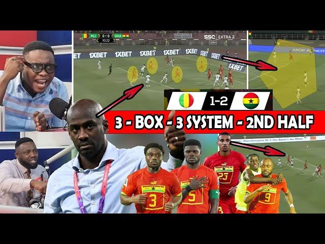 SUPER TACTICAL CHANGES FROM BLACK STARS, HOW OTTO USED 3B3 TO BEAT MALI. GAME ANALYSIS, MALI 1 GH 2