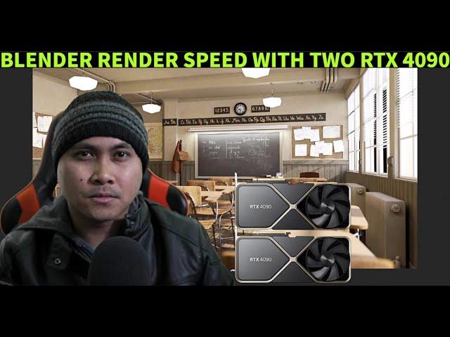 Blender Render Speed with Two RTX 4090