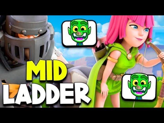 *ESCAPING* MID-LADDER (Toxic Edition) -Clash Royale