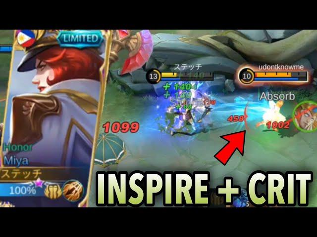 INSPIRE MIYA CAN 1 SECOND KILL?? | Miya Best Build 2021 - Top 1 Global Miya Build - MLBB