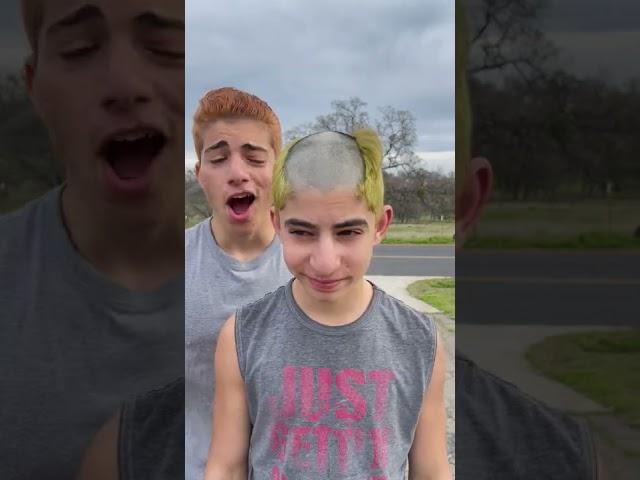 Shaving My Brothers Head ‍