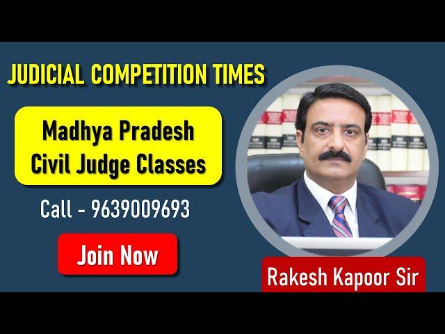 Best MP Civil Judge Coaching Classes | MP PCSJ PCS J 2023 | Madhya Pradesh HJS Preparation 2023-2024