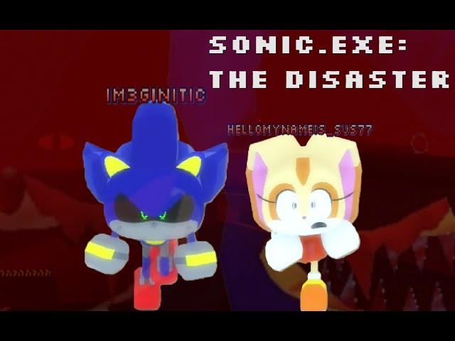 Sonic EXE The Disaster- Roblox Gameplay (Kolossos Murderous Rampage) Ft. @Im2ginitiC