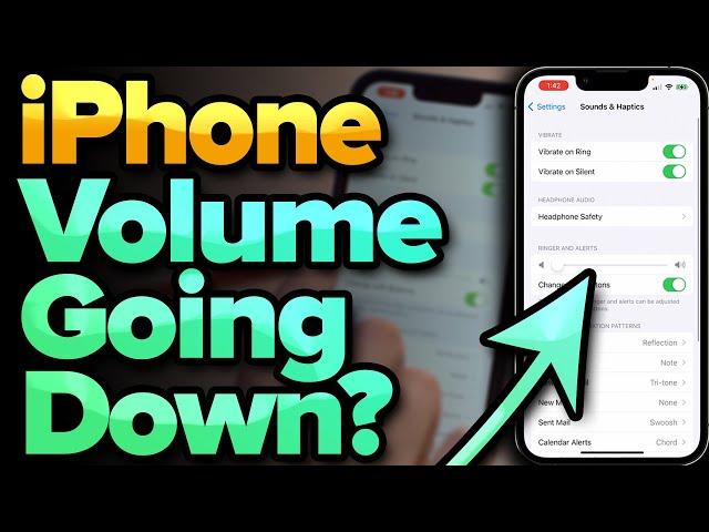 My iPhone Volume Goes Down Automatically! Here's The Fix.