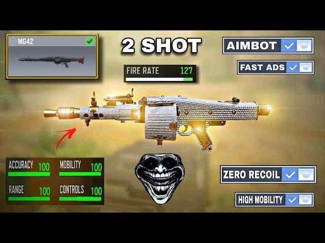 NEW "2 SHOT"  MG42  Gunsmith! its TAKING OVER COD Mobile in Season 2